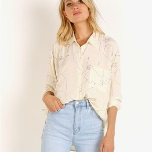 ASTR the Label Agnes Top Ballet Sketch